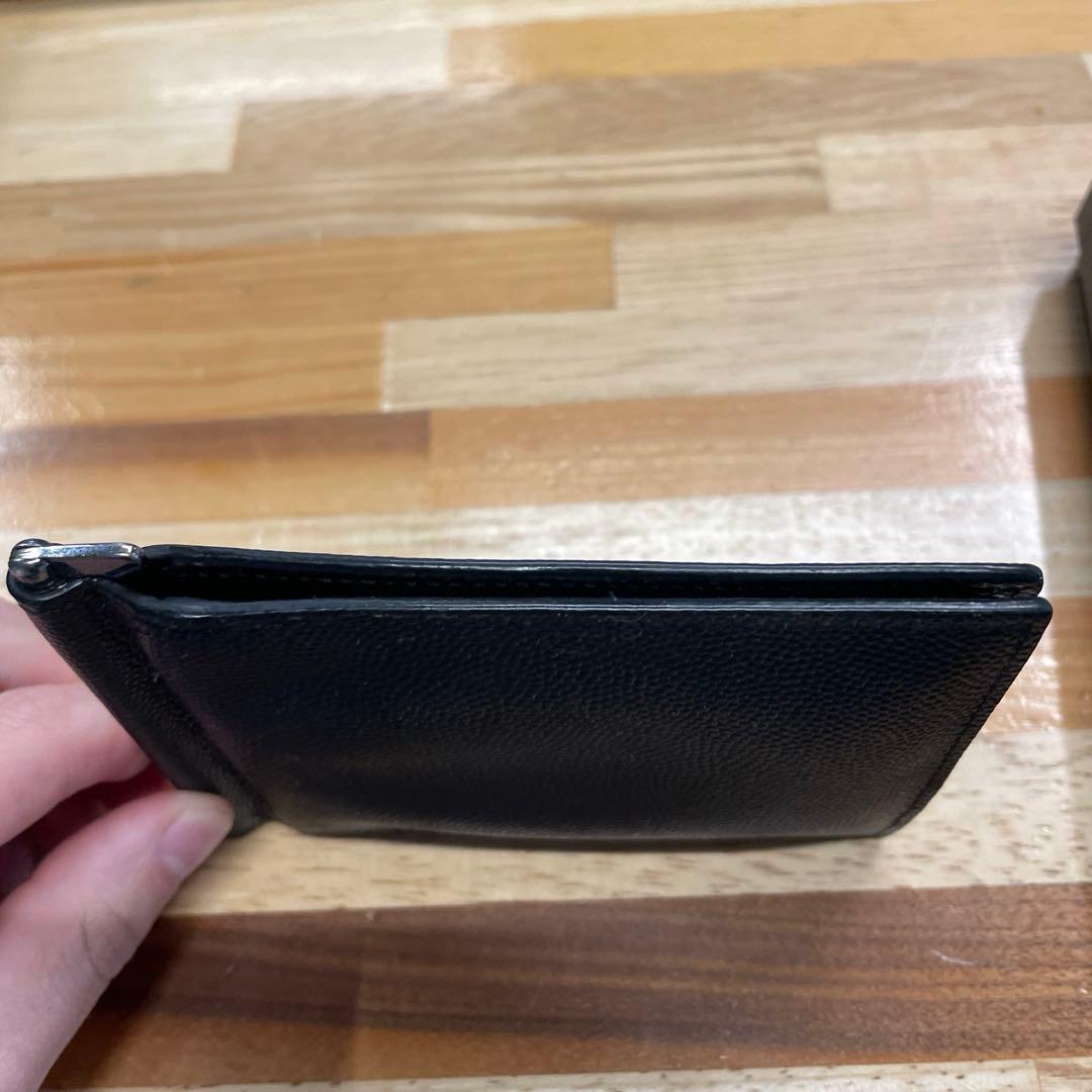 サンローラン マネークリップ ブラック YSL