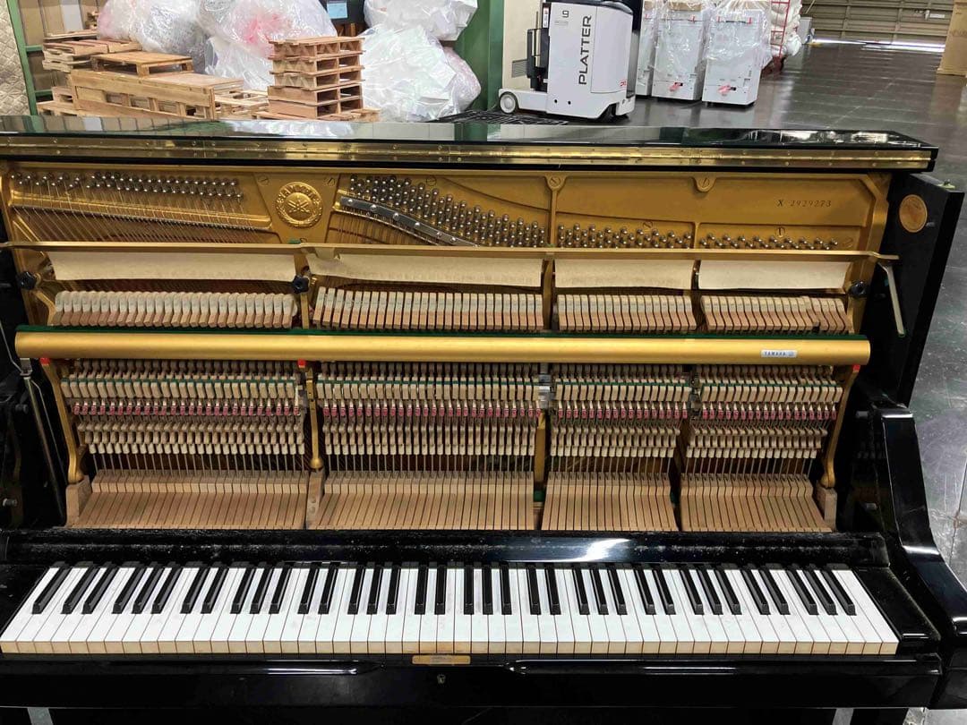 ヤマハピアノUX TE K　クリーニング、調律済　地域限定配送無料