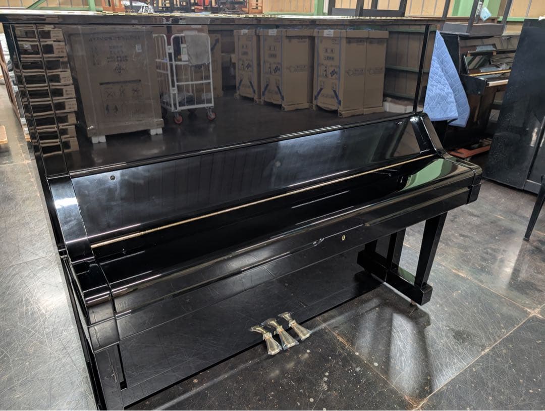 ヤマハピアノUX TE K　クリーニング、調律済　地域限定配送無料