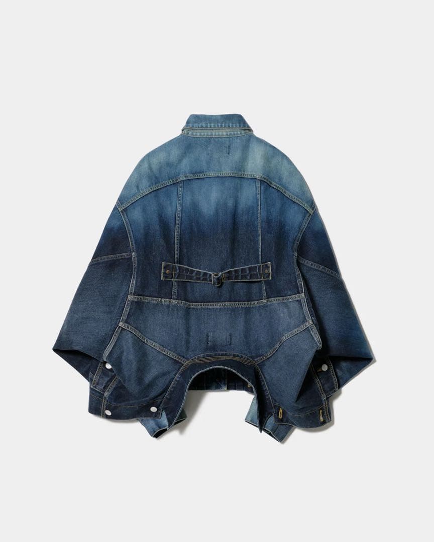 【みかん】beautiful people ダブルエンド デニムジャケット