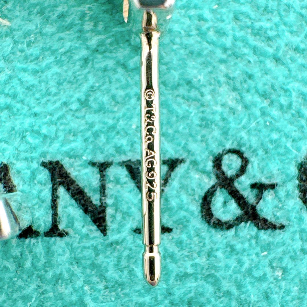 極美品 ティファニー オープン アトラス フープ ピアス シルバー925