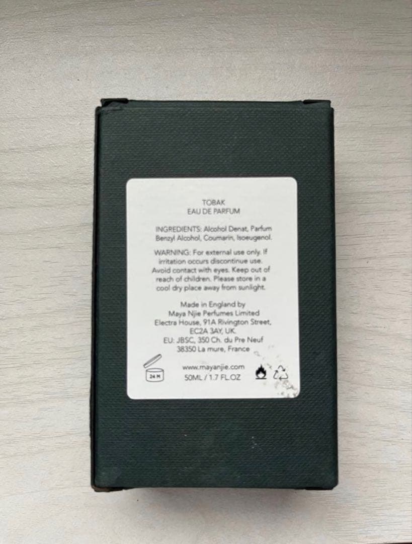 MAYA NJIE TOBAK /マイヤエンジャイ トバック　50ml