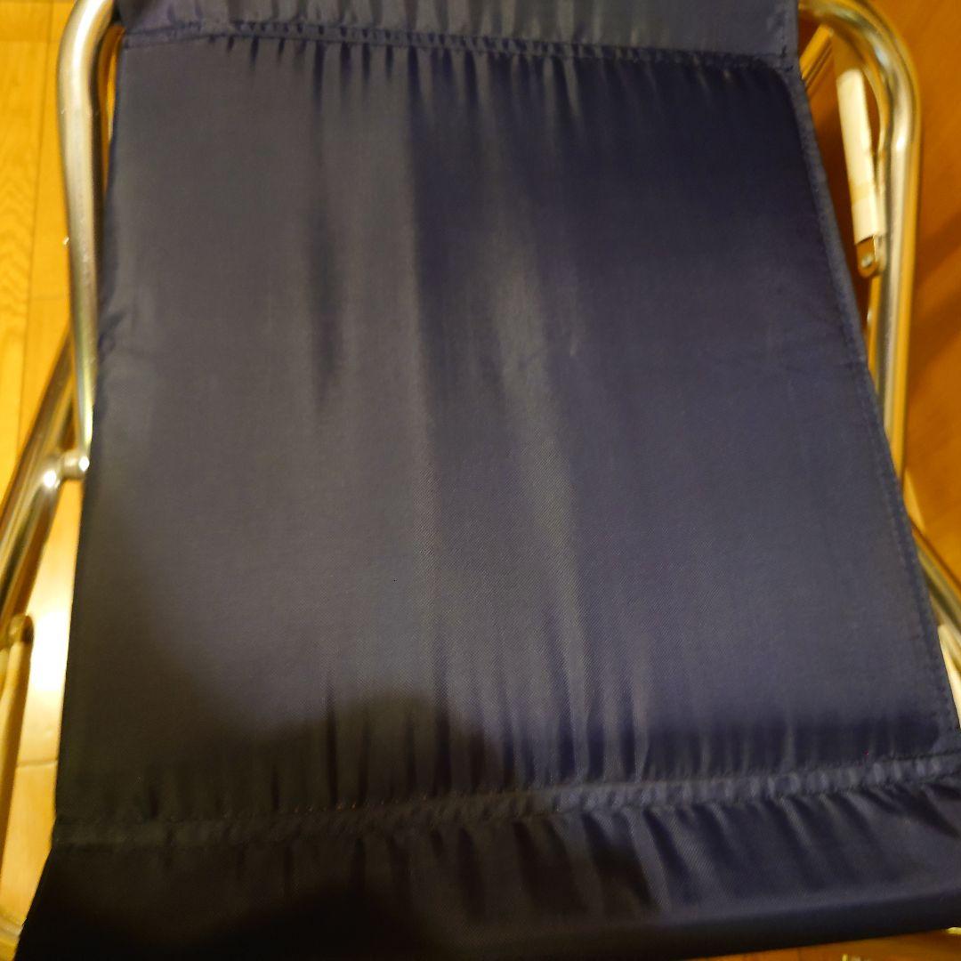 美品！CAPTAINSTAGアウトドアディレクターチェアーサイド御影石調テーブル