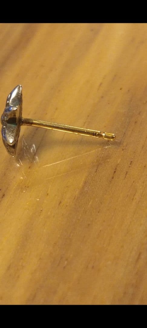 シルバー 星形ピアス 片耳用