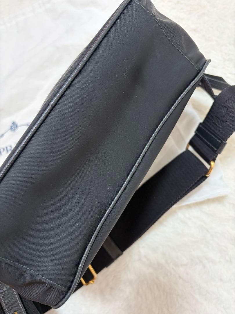 【袋付き】♡PRADA♡ナイロン　ショルダーバッグ　ブラック　正規品