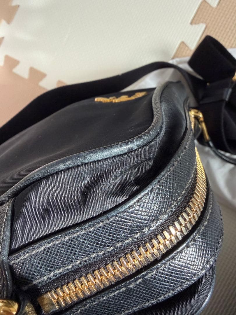 【袋付き】♡PRADA♡ナイロン　ショルダーバッグ　ブラック　正規品