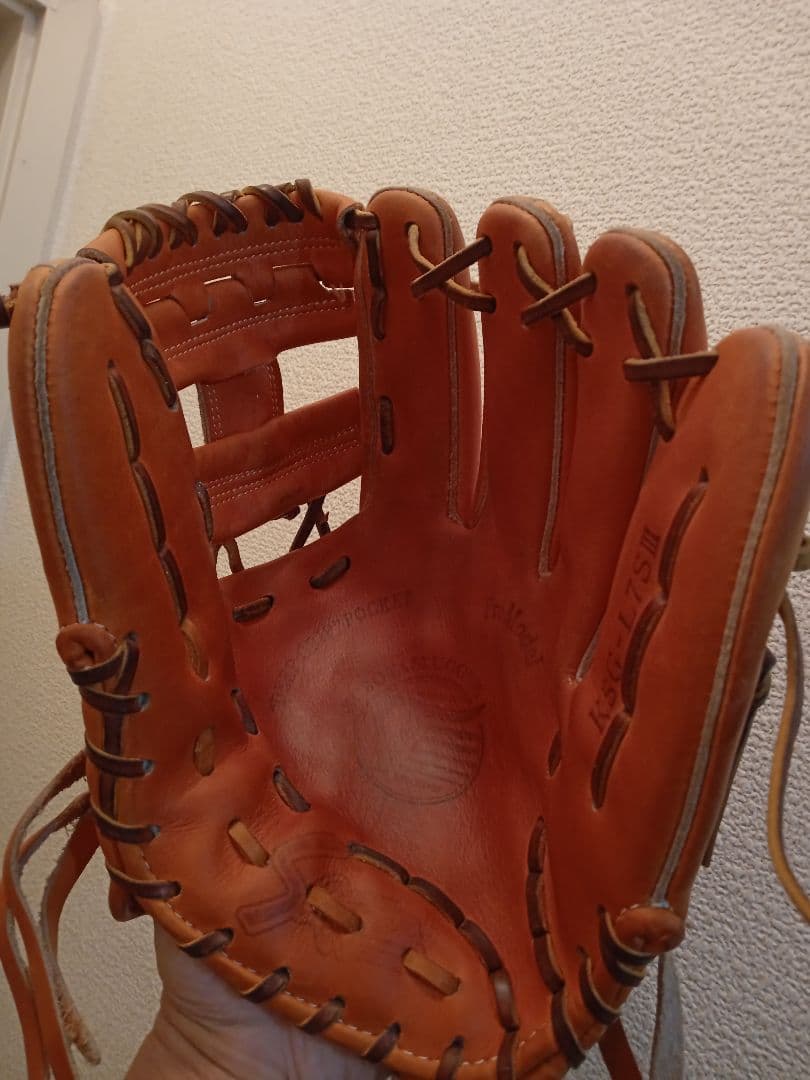 Slugger Aggressive 硬式グローブ オレンジ 大人用