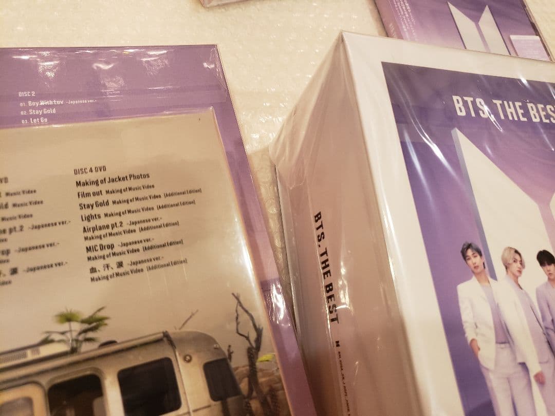 BTS THE BEST  CD  DVD セブンネット初回限定盤　FC限定盤