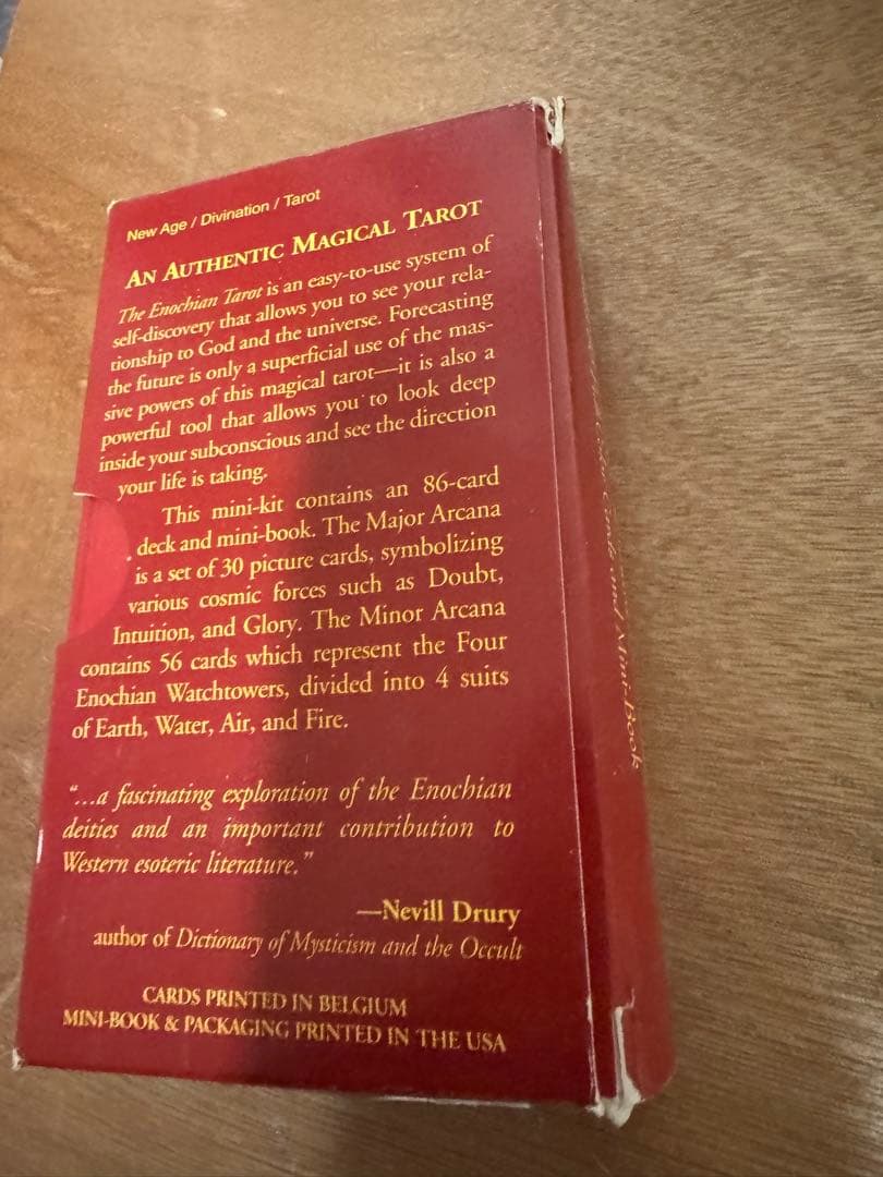 THE ENOCHIAN TAROT タロット　レア　絶版
