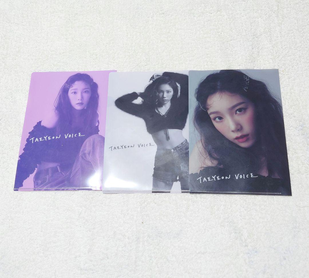 【未再生】少女時代 テヨン 日本 1st ミニアルバム VOICE 3種 特典付
