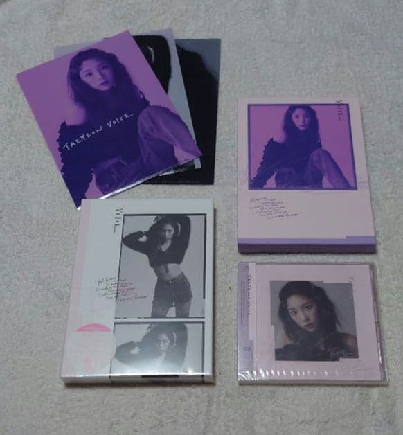 【未再生】少女時代 テヨン 日本 1st ミニアルバム VOICE 3種 特典付