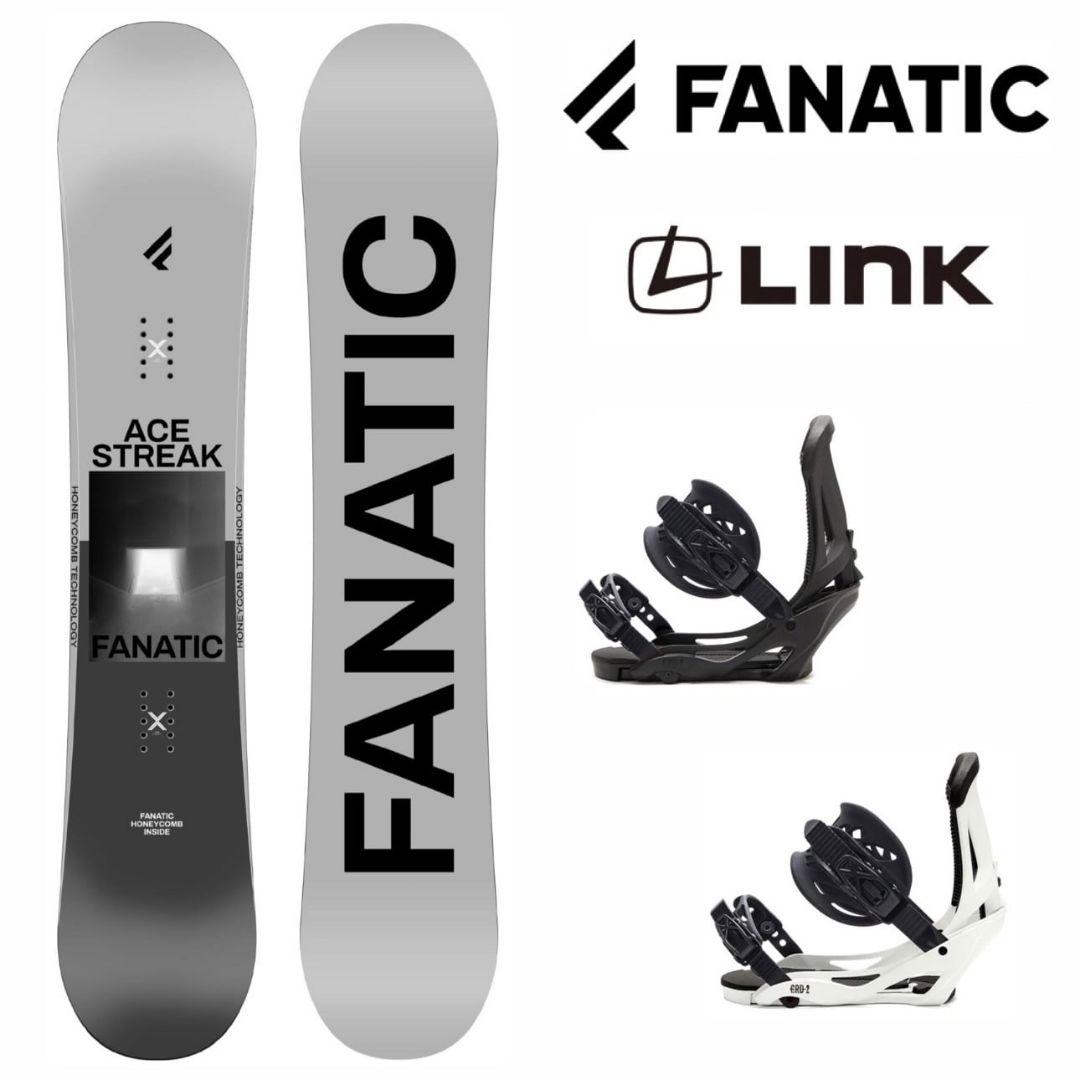 FANATIC ACE STREAK スノーボード バインディング付き 150