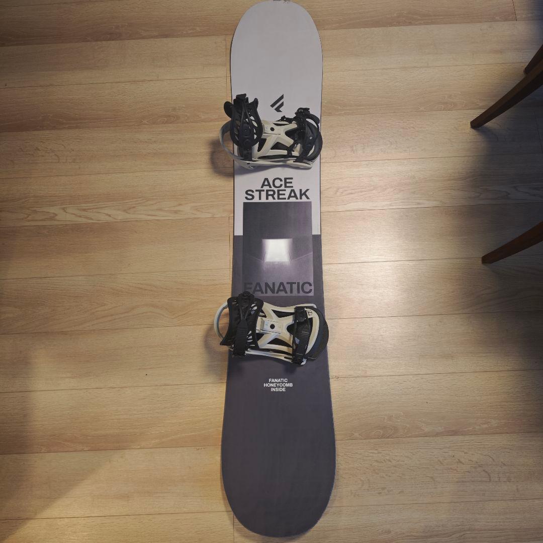 FANATIC ACE STREAK スノーボード バインディング付き 150