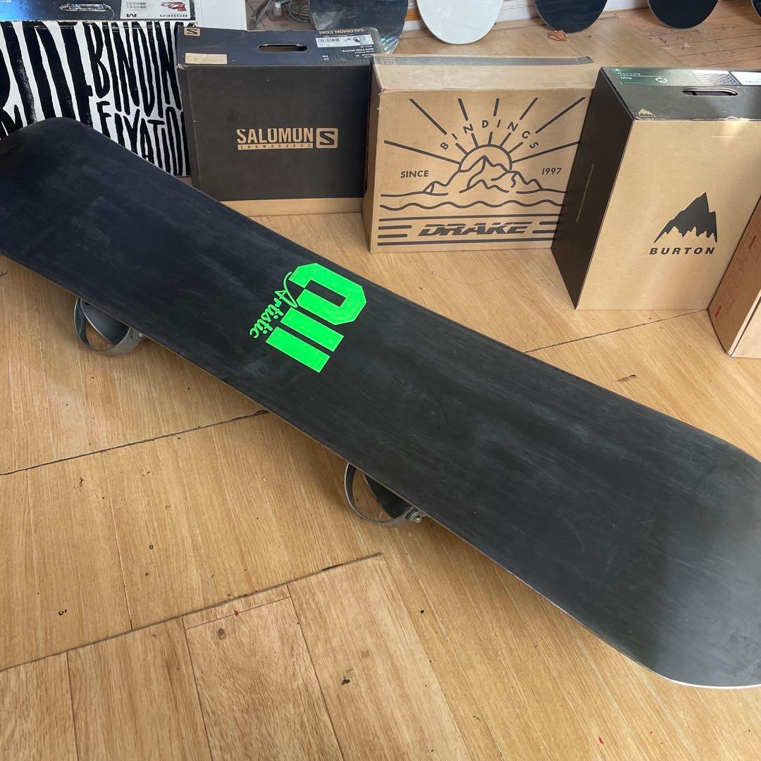 国産スノーボードセット　011artisetic　OGASAKA製　バイン付き