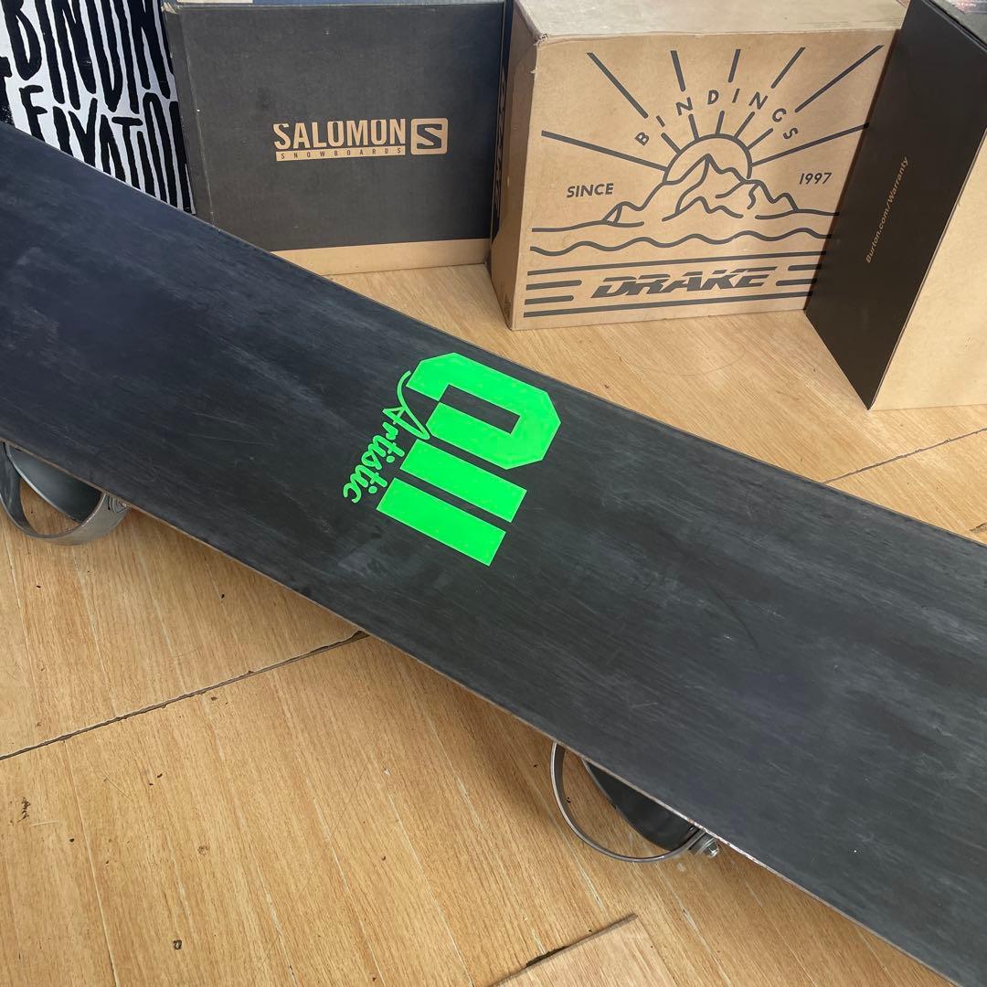 国産スノーボードセット　011artisetic　OGASAKA製　バイン付き