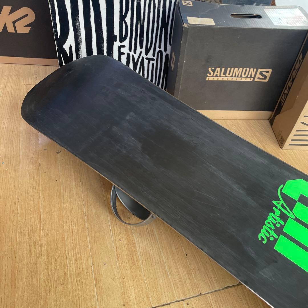 国産スノーボードセット　011artisetic　OGASAKA製　バイン付き