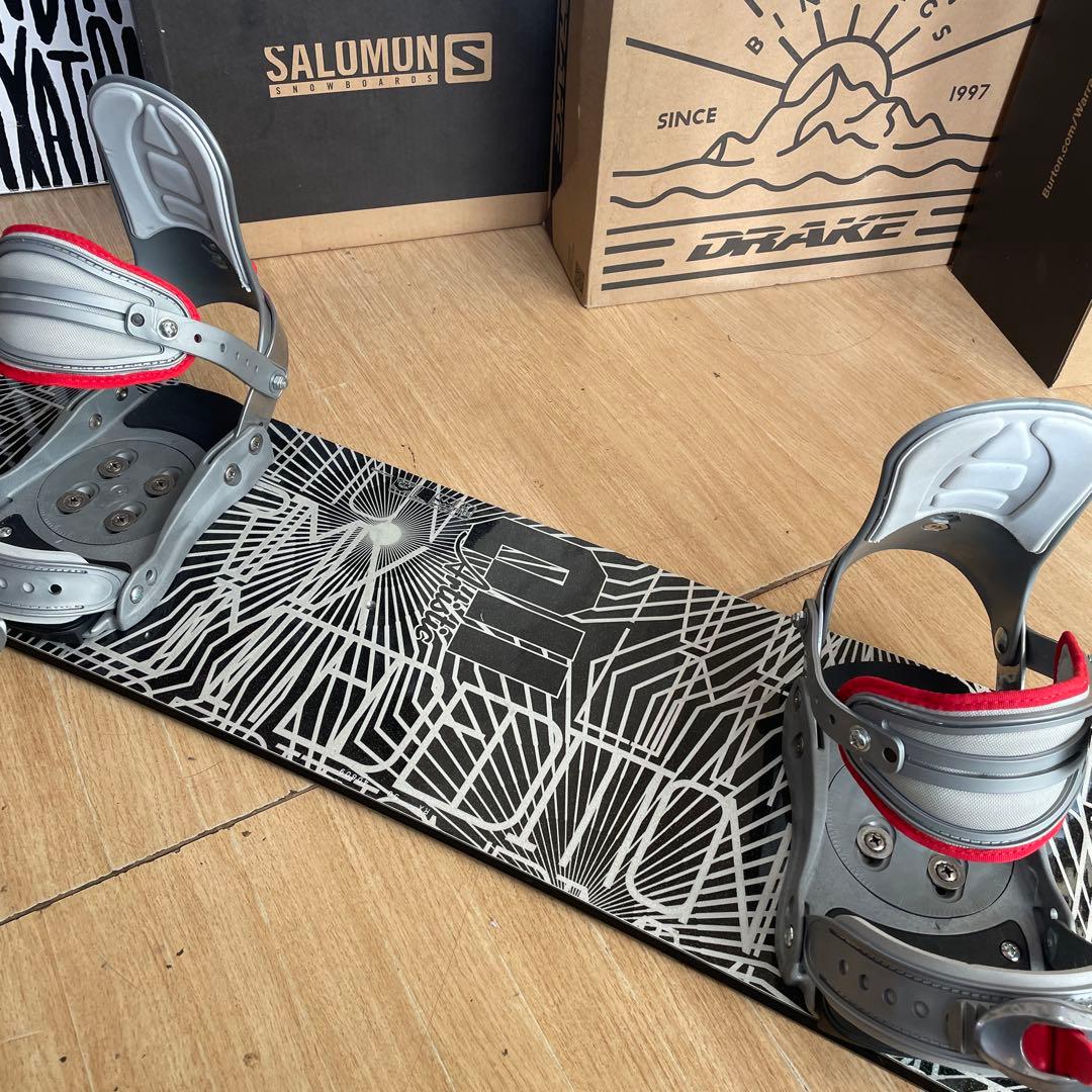 国産スノーボードセット　011artisetic　OGASAKA製　バイン付き