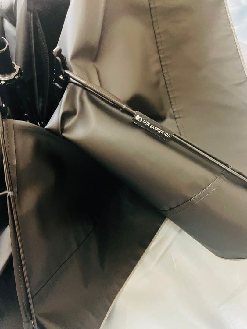 新品サンバリア100 SUN BARRIER 100 3段折コンビ（ホワイト）