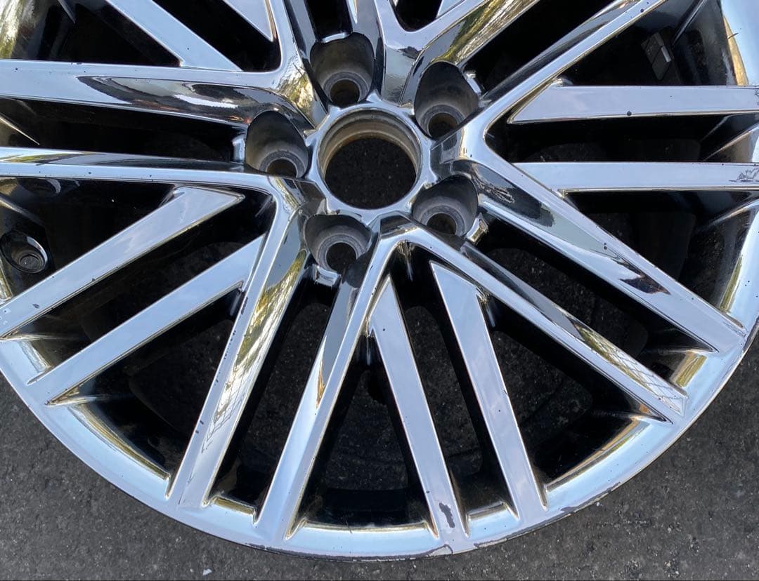 2本 210クラウンアスリート 純正アルミホイール