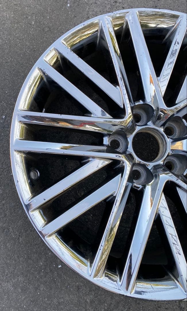 2本 210クラウンアスリート 純正アルミホイール