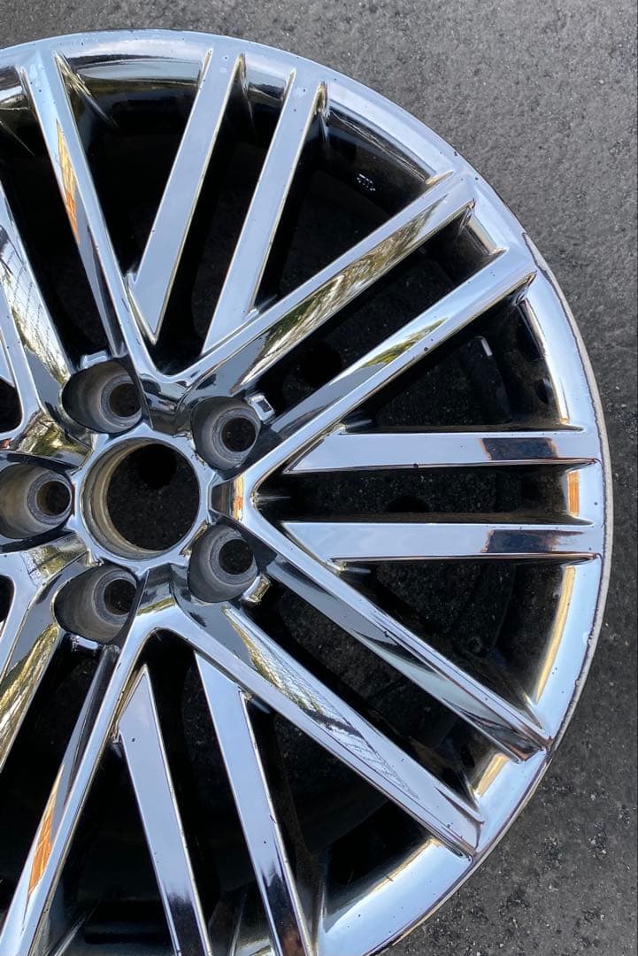 2本 210クラウンアスリート 純正アルミホイール