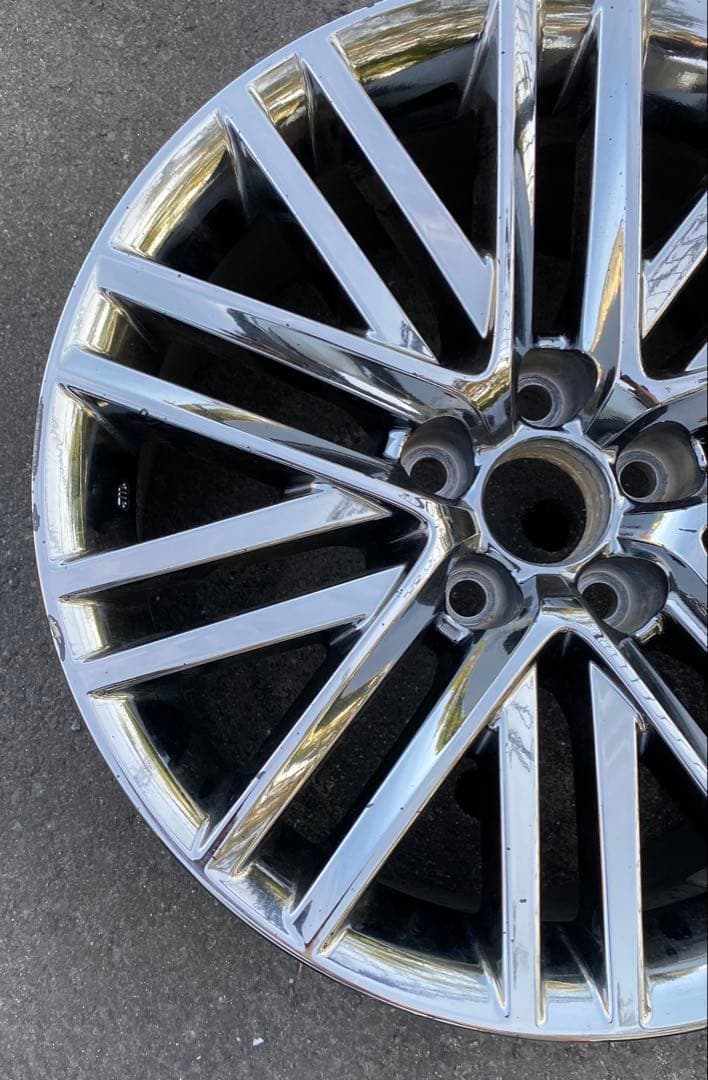 2本 210クラウンアスリート 純正アルミホイール