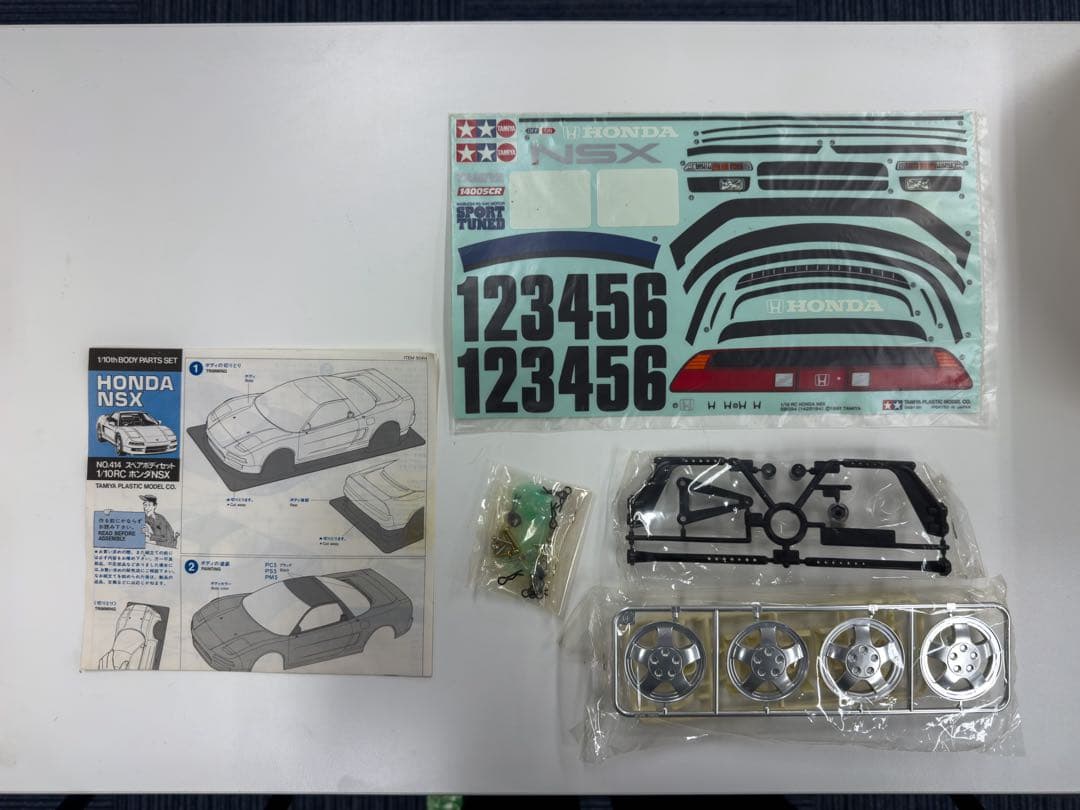 TAMIYA スペアパーツNo414 Honda NSXスペアボディ