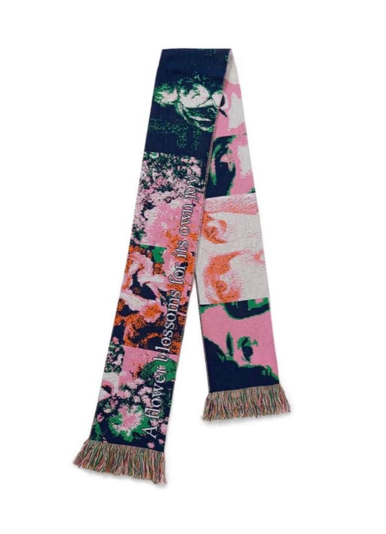 極美品　Montmartre New York Pink Oeil Scarf