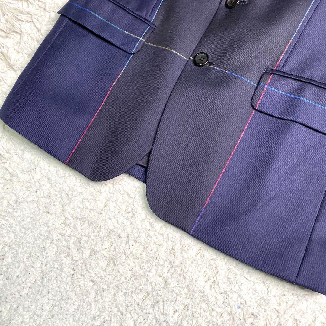 美品✨Paul smith 現行 テーラード バイカラー チェック リーフ 派手