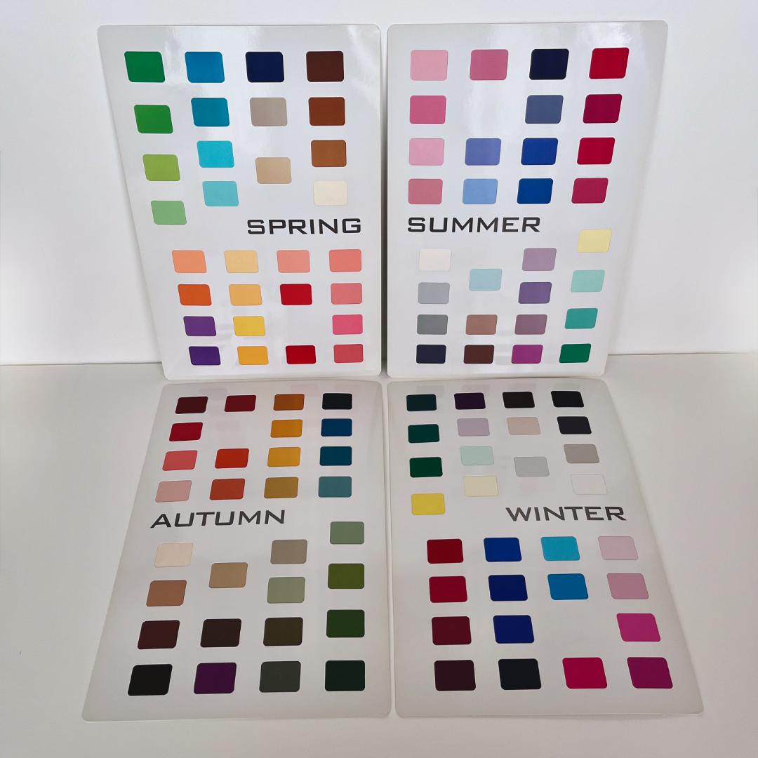 【スウォッチ23個付】希少 大判 パーソナルカラー診断 ドレープ120枚