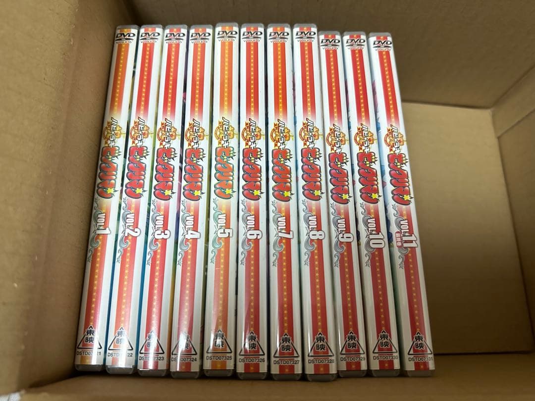 祝(ハピ☆ラキ) ビックリマン DVD 全11巻セット セル版