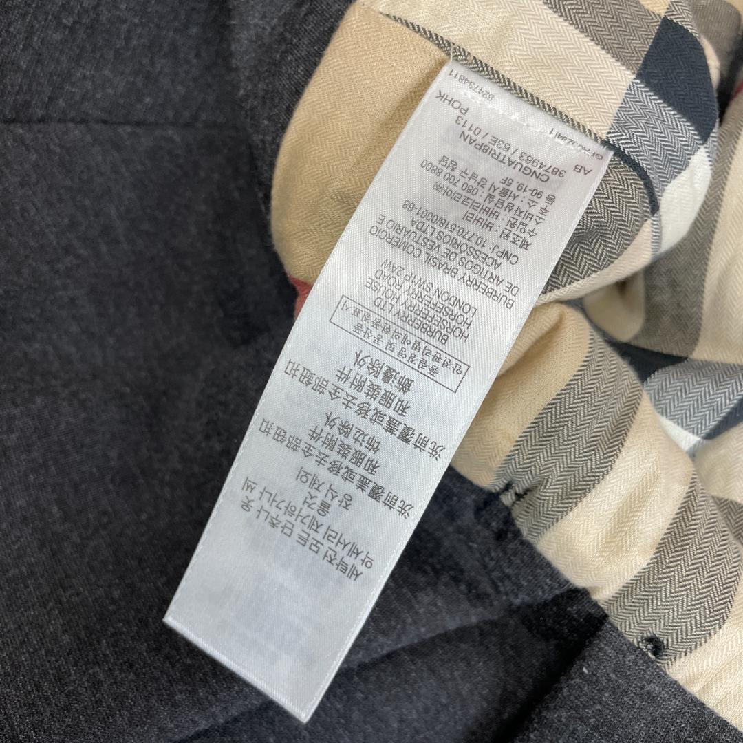 美品　バーバリー　14y 164cm（160cm） ジャケット　チャコールグレー