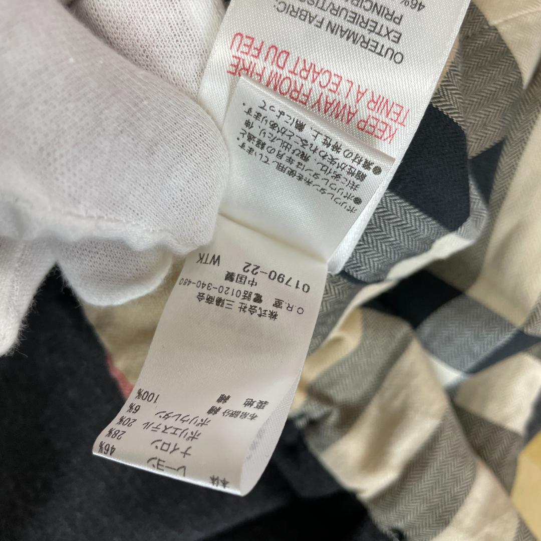 美品　バーバリー　14y 164cm（160cm） ジャケット　チャコールグレー