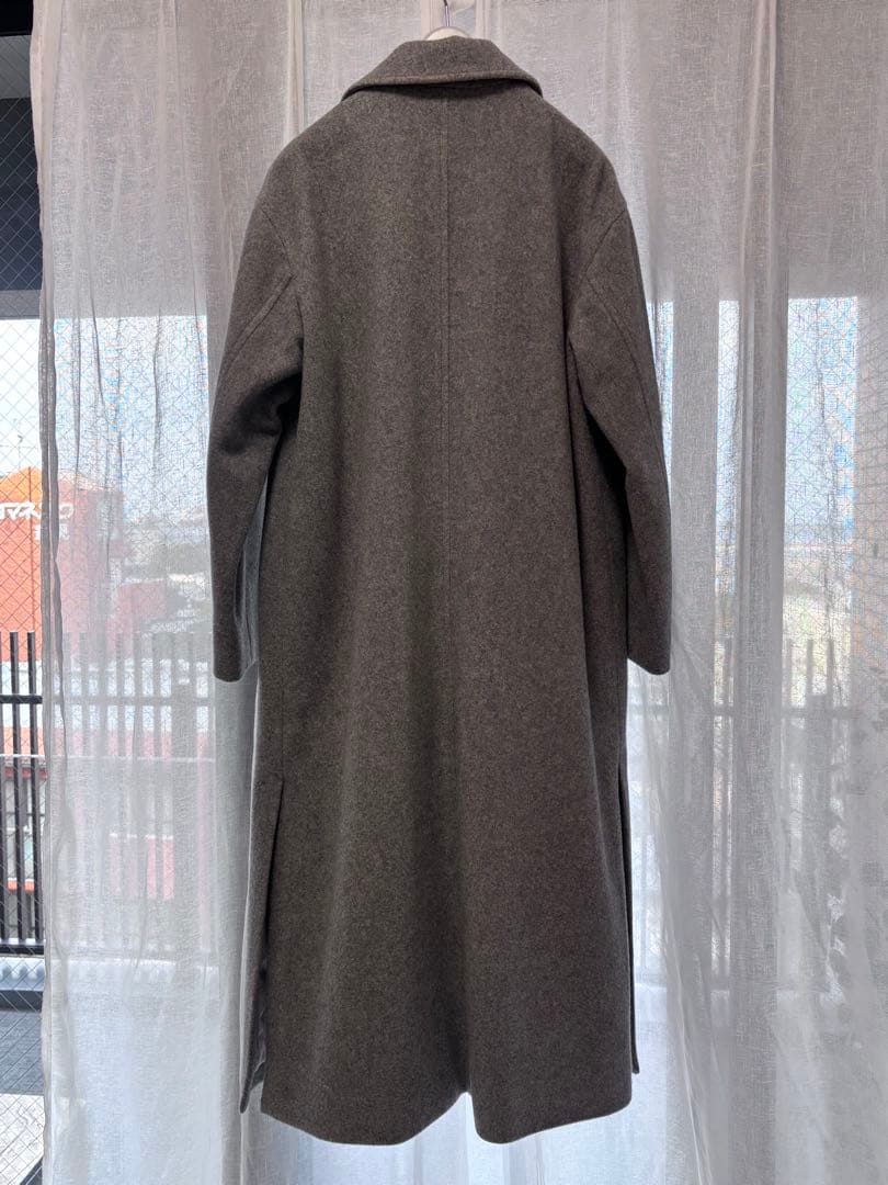 SLOVBE IENA ライトグレー ウール100% ロングコート