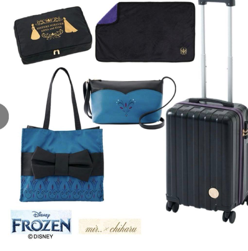 s*s様 しまむら　ちはるさんコラボ　キャリーケース他5点セット　アナ雪　ハッピ
