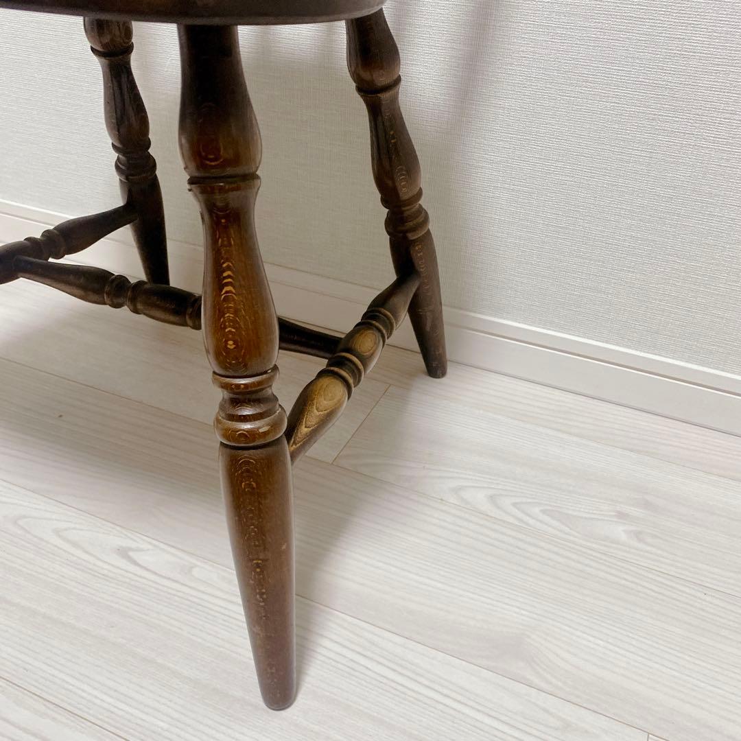 職人仕上げ ウィンザーたチェア 削り出し ろくろ挽き ヴィンテージ アンティーク