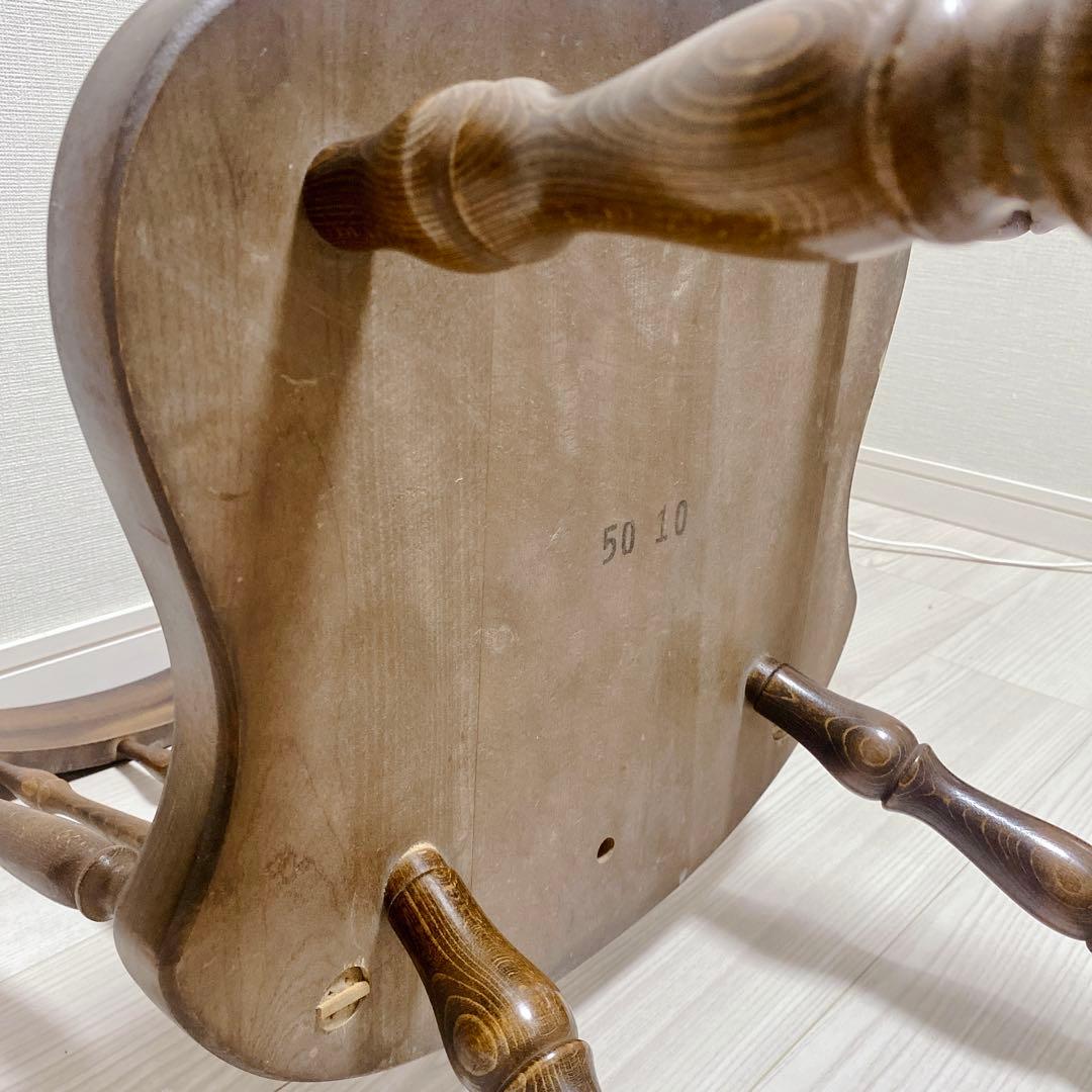 職人仕上げ ウィンザーたチェア 削り出し ろくろ挽き ヴィンテージ アンティーク