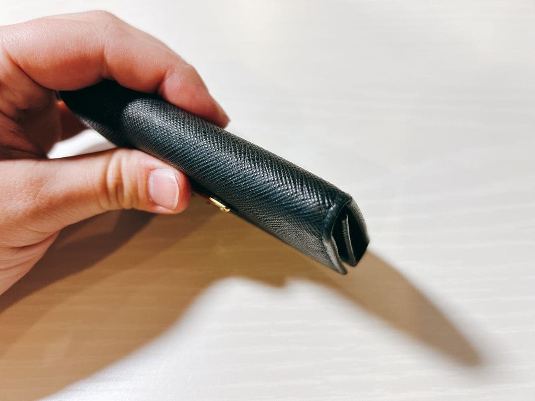 『超美品♡』PRADA ブラック サフィアーノレザー キーケース