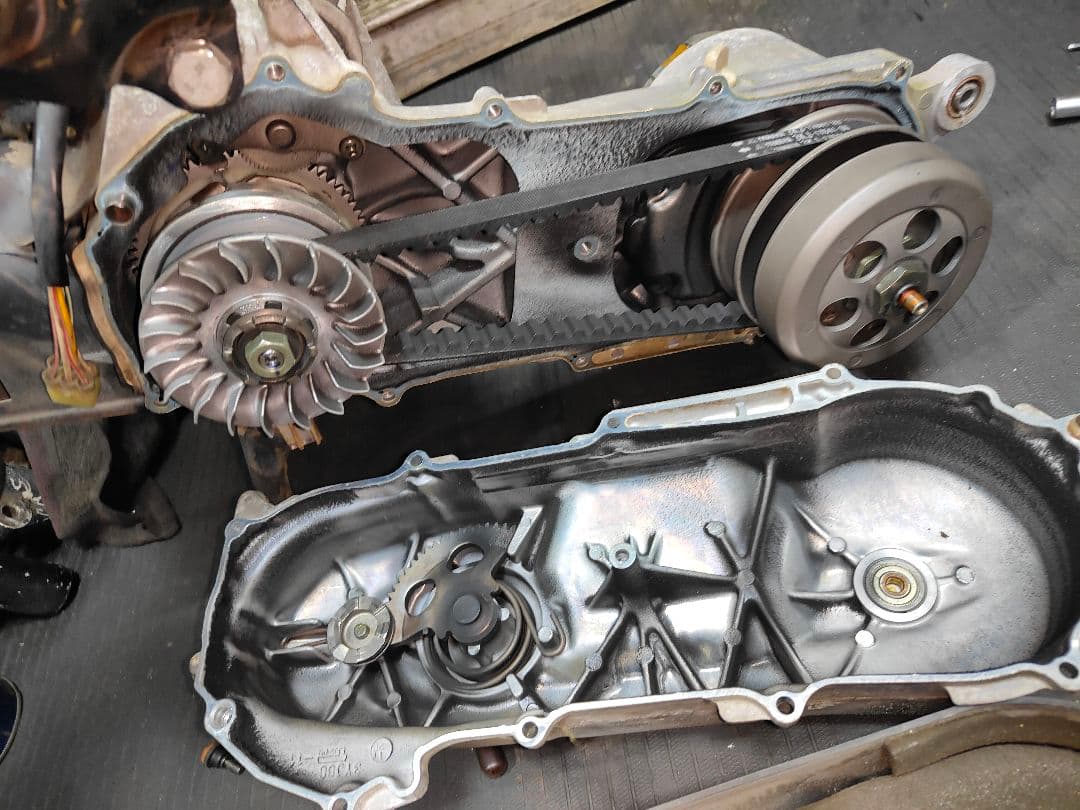 3YK ジョグZR 実働エンジン 低走行？駆動系付き