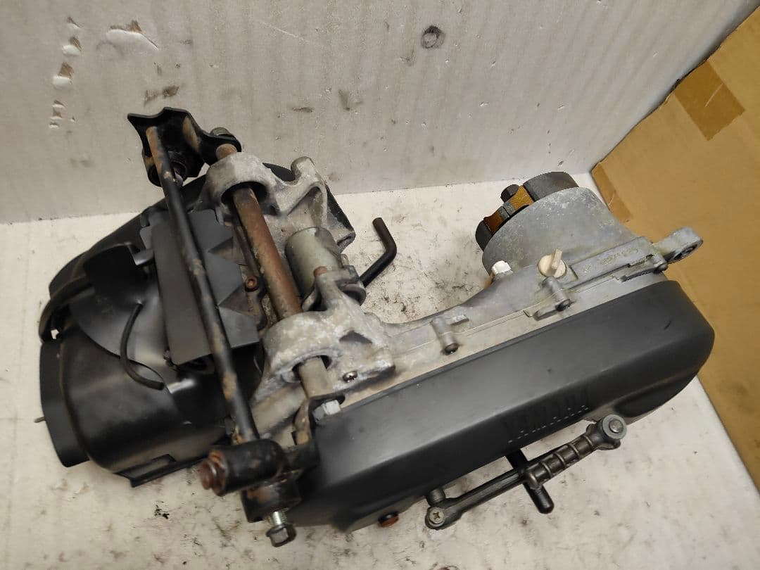 3YK ジョグZR 実働エンジン 低走行？駆動系付き