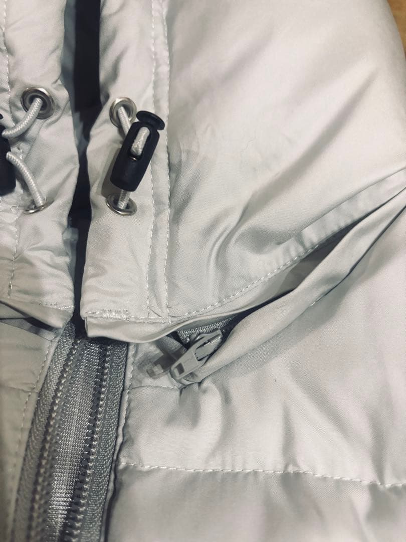 JUN&ROPE ダウンジャケット 4WAY 蓄熱 グレー