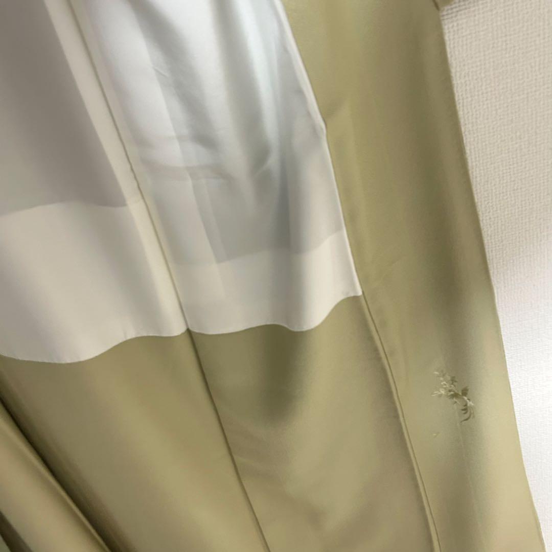 上品な手刺繍　風景画　訪問着　一つ紋　着物スキ倶楽部　７３９