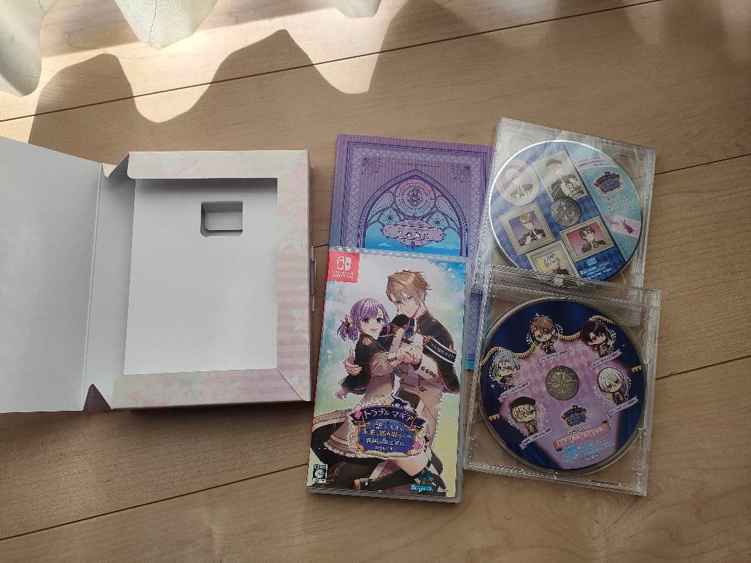 Switchソフト　トラブルマギア　特装版　予約特典CD付