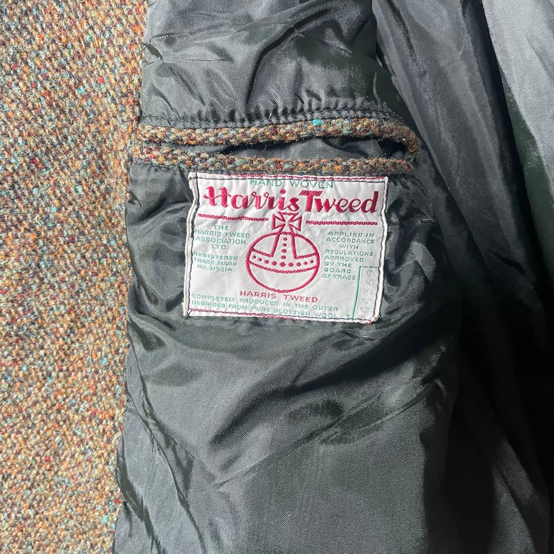 60s Harris Tweed テーラードジャケット