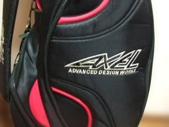 男性初心者用ゴルフセット　１Wデカヘッド　ゴルフバックAXEL付き全１３本