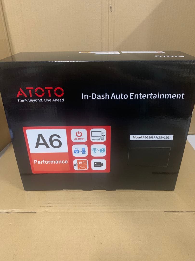 ATOTO A6 PF ダブルDIN Androidカーステレオ