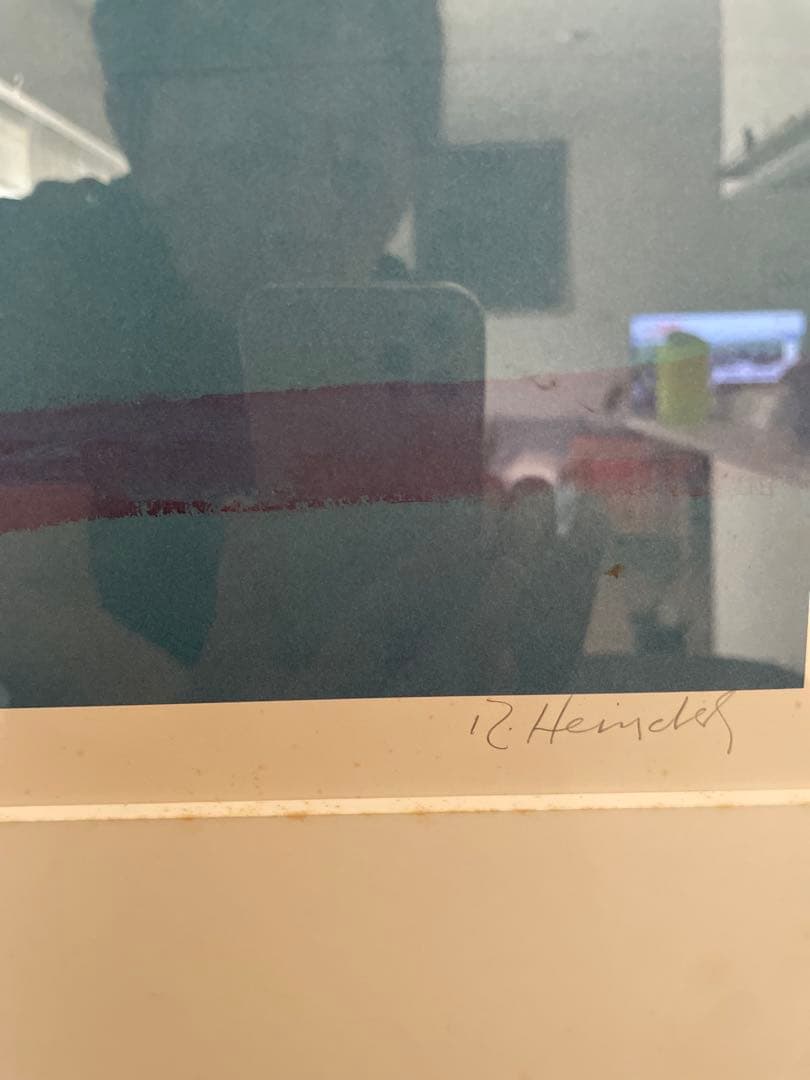 ロバート・ハインデル　シルクスクリーン