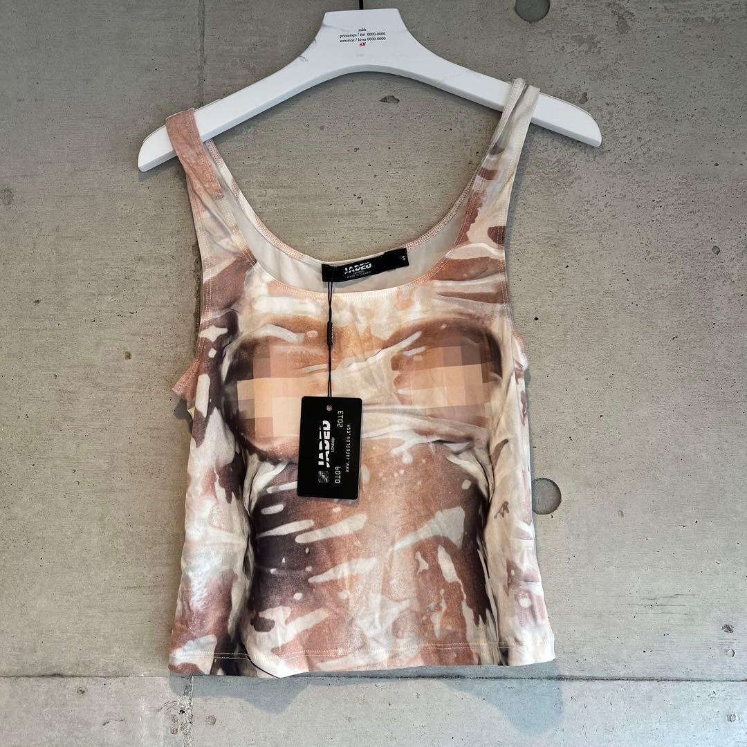 jaded london ノースリーブタンクトップ