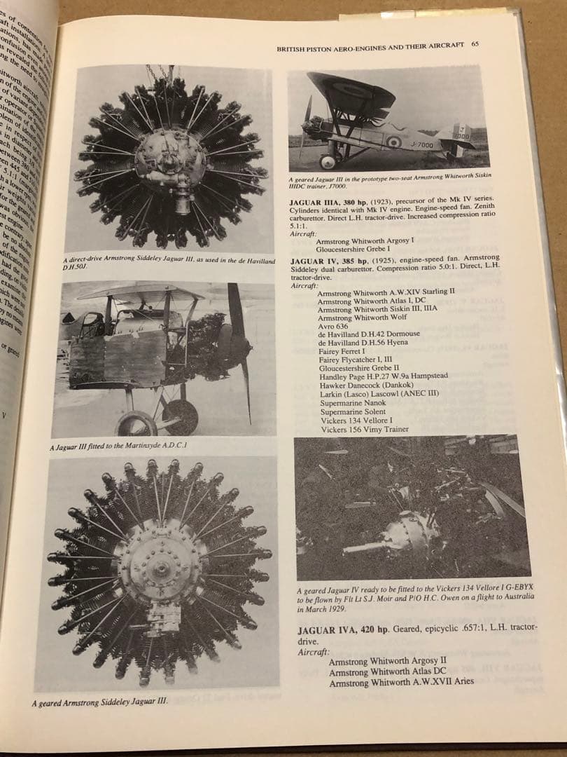 洋書 BRITISH PISTON AERO-ENGINES