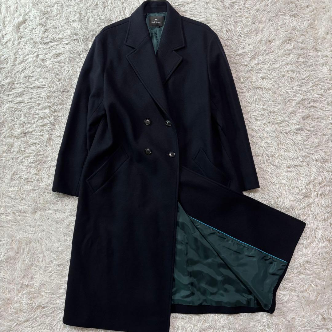✨ティンク✨PSポールスミス ダブルチェスターコート ロング マルチカラー
